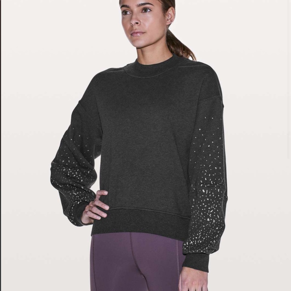 lululemon x soulcycle pullover size 10